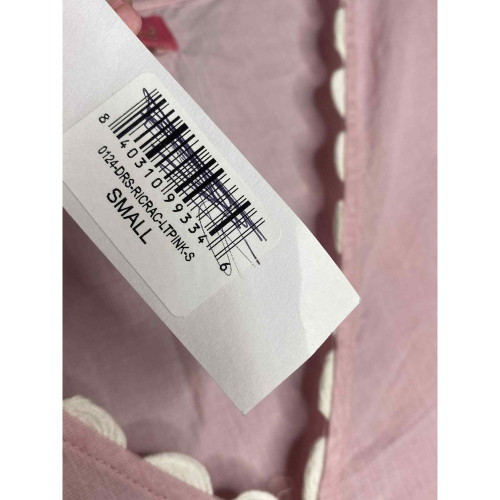 Simply Southern‎ RicRac Dress Womens small Ruffle pink tiered coquette babydoll - Picture 9 of 9